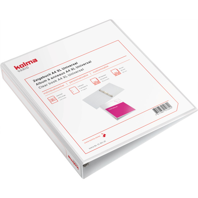 Zeigebuch Vario A4 XL 4 Ringe Füllhöhe 3 cm