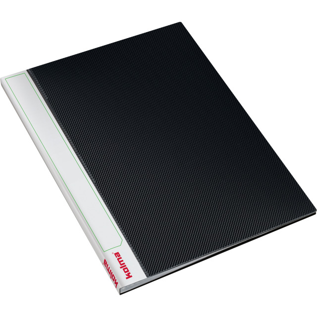 Clear book LineaVerde Premium A3 Recycling with 20 pockets black