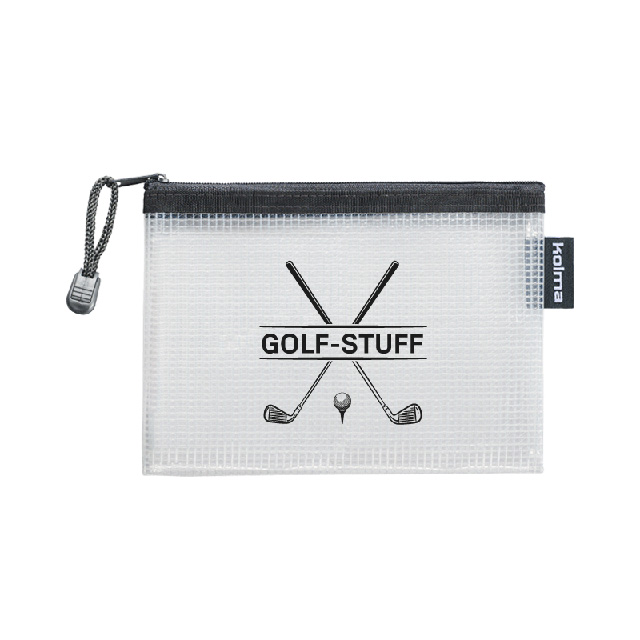 Poche avec fermeture à glissière Mesh Bag A6 “Golf-Stuff”