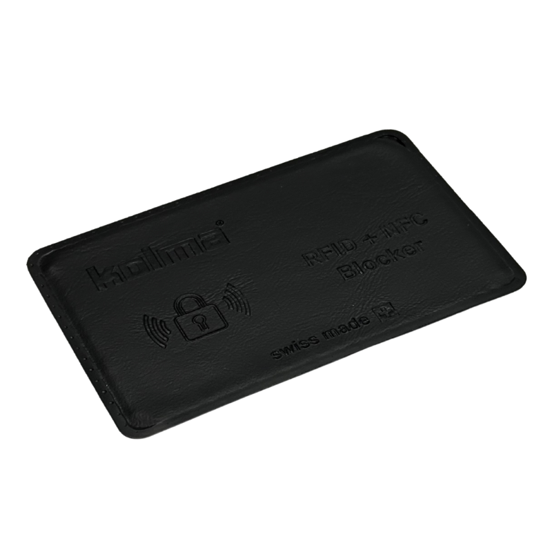 Sperrkarte RFID Blocker schwarz
