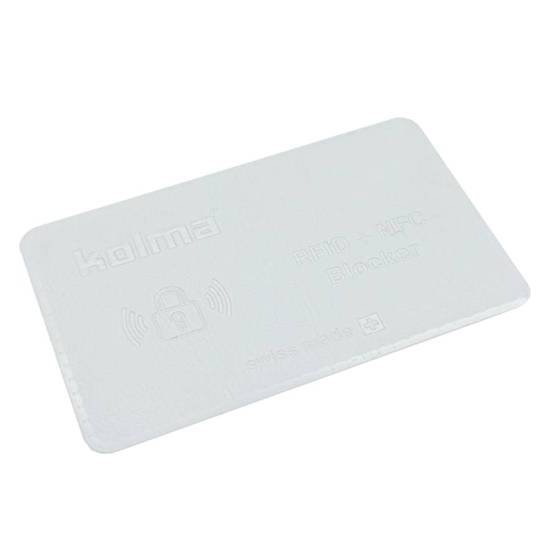 Sperrkarte RFID Blocker weiss