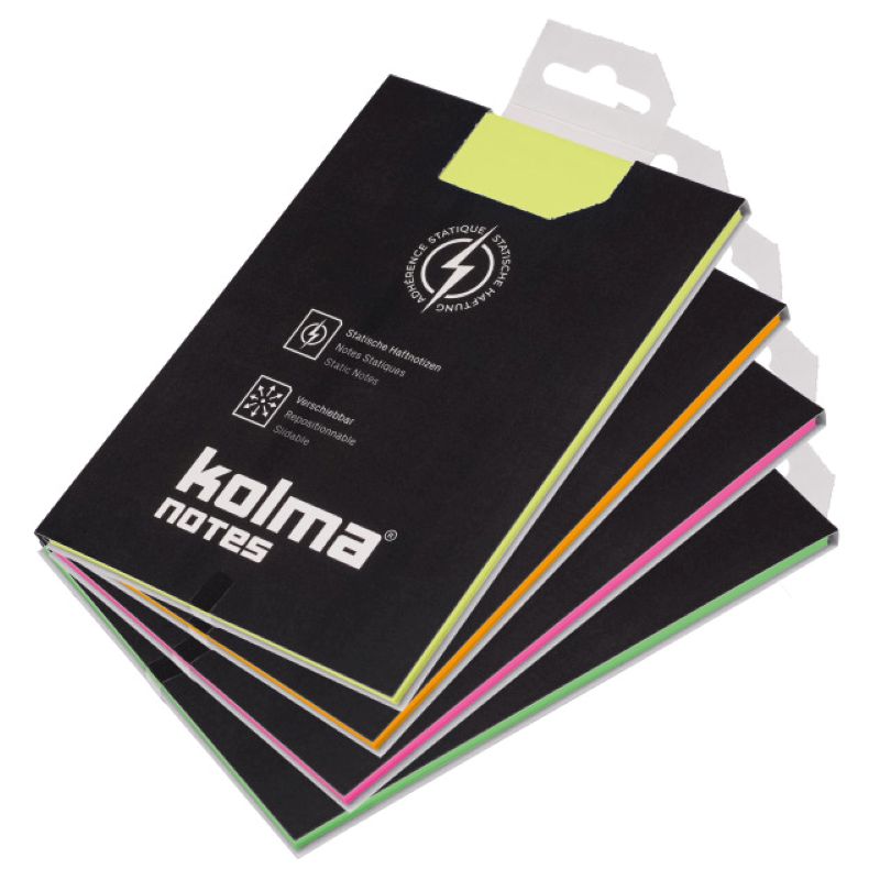 kolma NOTES A6 statiquement adhérent assorties