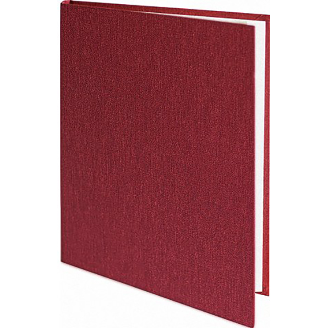 205461 Title Sheets Foilfast A4 comp maroon, 25 pièces