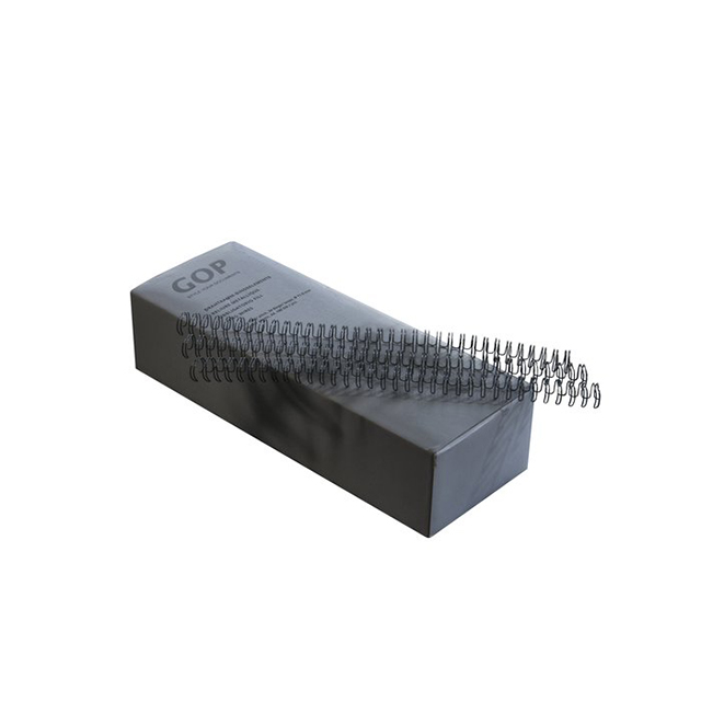 GOP Wire binding 3:1  A4 11mm black 34 loops 1 box of 100 pcs.