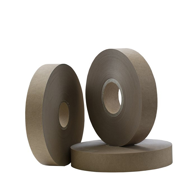 GOP banding film rolls brown external PE coated 30 mm x 800 m 70 gr (76 mm core)