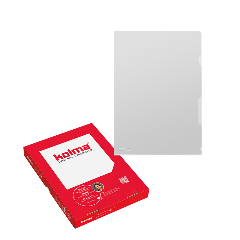 Sichtmappe A4 genarbt superstrong Kar à 100 Stk