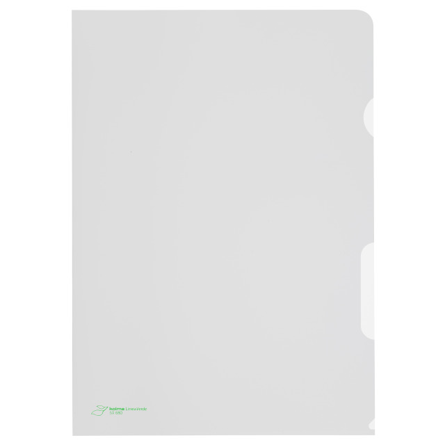 Sichtmappe LineaVerde A4 Recycling genarbt strong Btl à 10 Stk