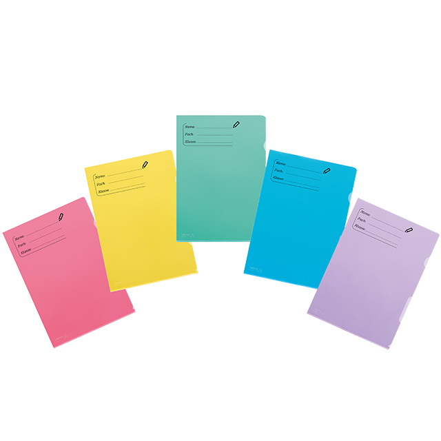 Cut flush folder A4 Fashion “School” assorted