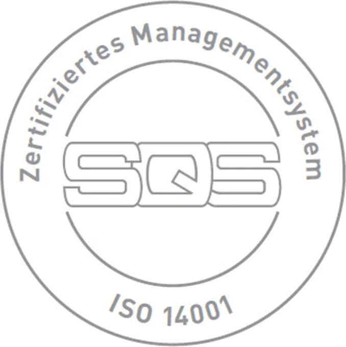 2016 – Zertifizierung des Umweltmanagementsystems nach ISO 14001
